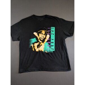 Ice Cube T-Shirt Mens XL Black Peace Sign Retro 90s Gangsta Rap Music‎